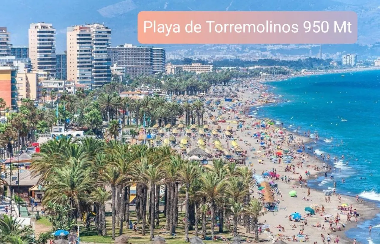 Saltillo Alto Gray Studio. Vistas Al Mar Y Piscina Torremolinos Appartement